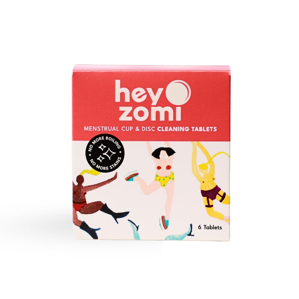 The Hey Zomi Menstrual Cup & Disc Cleaning Tablets