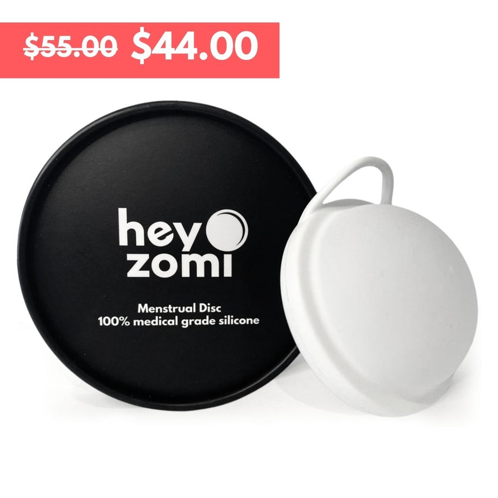 
                  
                    The Hey Zomi Reusable Menstrual Disc
                  
                