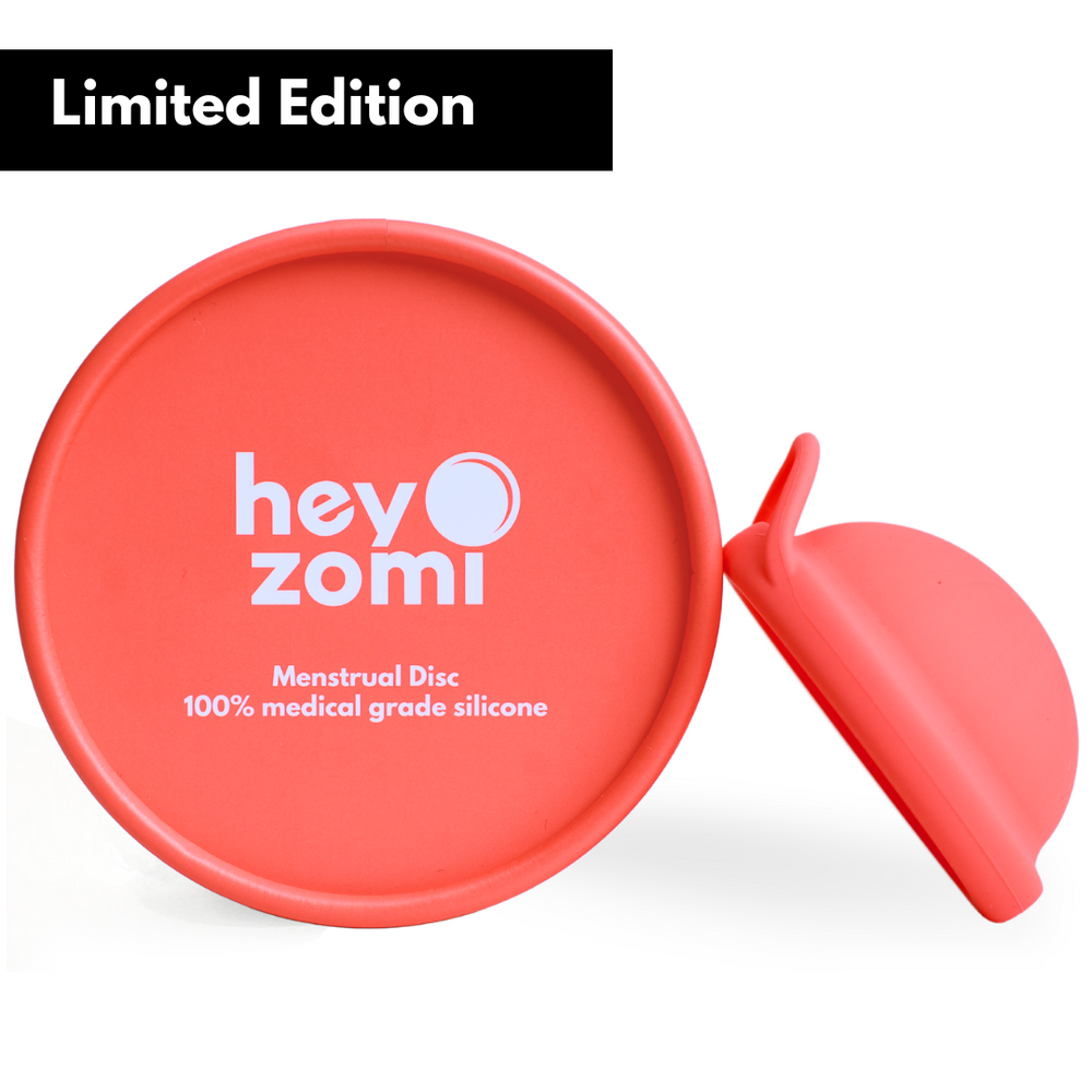 The Hey Zomi Reusable Menstrual Disc